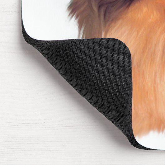 Longhaire Dachshund Muismat (Hoek)