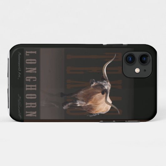 Longhorn 2 iPhone5 Hoesje (Achterkant (horizontaal))