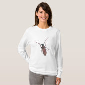 Longhorn Beetle Coördinerende punten T-shirt (Voorkant volledig)