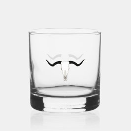 Longhorn Bull Skull - Hoorns Whisky Glas