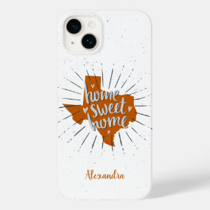 Longhorn Burnt Oranje Home Sweet Home - Texas Case-Mate iPhone 14 Plus Hoesje