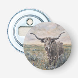 "Longhorn" Button Flesopener