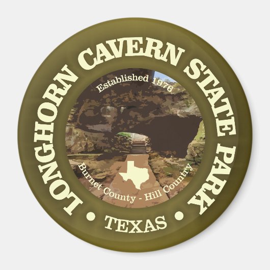 Longhorn Cavern SP Magneet (Voorkant)
