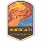 Longhorn Cavern State Park Sticker (Voorkant)