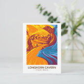 Longhorn Cavern State Park Texas  Briefkaart (Staand voorkant)