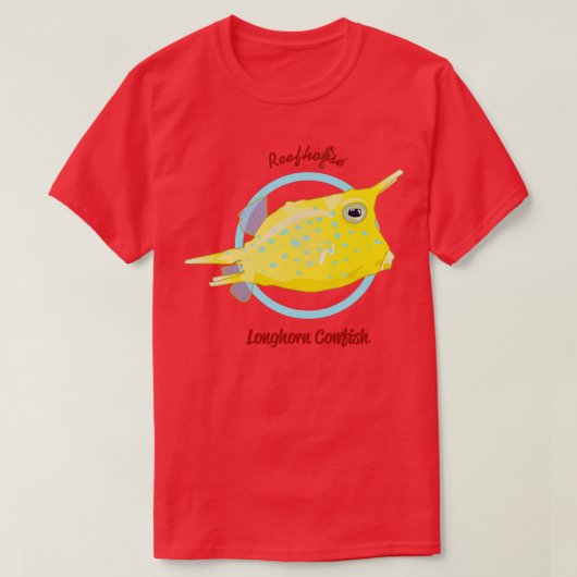 Longhorn Cowfish T-shirt (Design voorkant)