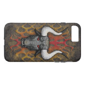 Longhorn Diablo iPhone 7 Plus, hard Hoesje (Achterkant (Horizontaal))