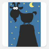 Longhorn Goat Stickers (Voorkant)