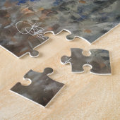 "Longhorn" handgeschilderd Legpuzzel (Zijkant)