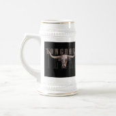 Longhorn Head Stein Bierpul (Links)