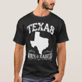 Longhorn Home State Texas Pride Texas Born & Raise T-shirt (Voorkant)