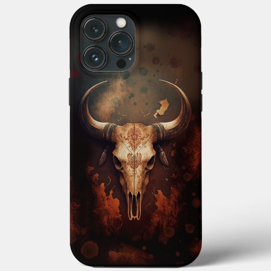 Longhorn Koe Case-Mate iPhone Case (Achterkant)