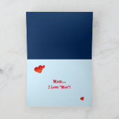 Longhorn Koe Moederdag Wenskaart Kaart (Binnen)