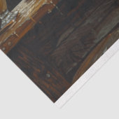 Longhorn Koeien bij de Westerne Dairy Bar Decoupag Tissuepapier (Detail)