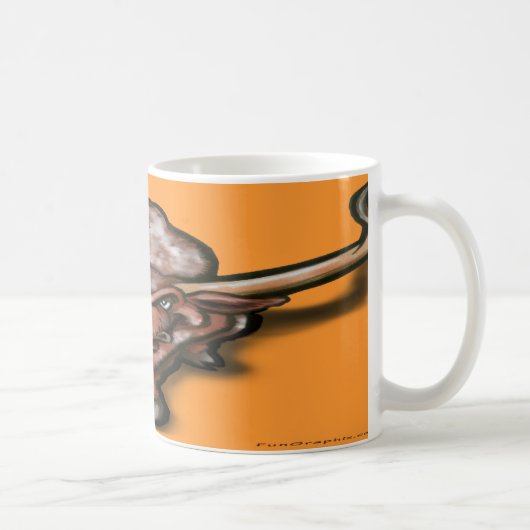 Longhorn Koffiemok (Rechts)