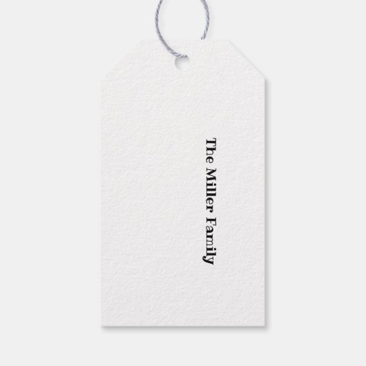 Longhorn Legacy, custom Cadeaulabel (Achterkant)