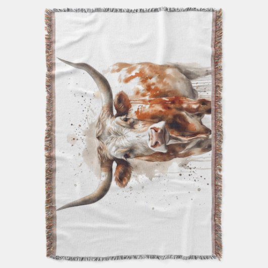 Longhorn Legacy Deken (Voorkant Verticaal)