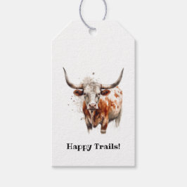 Longhorn Legacy, op maat Cadeaulabel