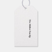Longhorn Legacy, op maat Cadeaulabel (Achterkant)