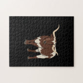 Longhorn Legpuzzel (Horizontaal)