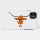 Longhorn met heupbril Case-Mate iPhone case (Achterkant (horizontaal))