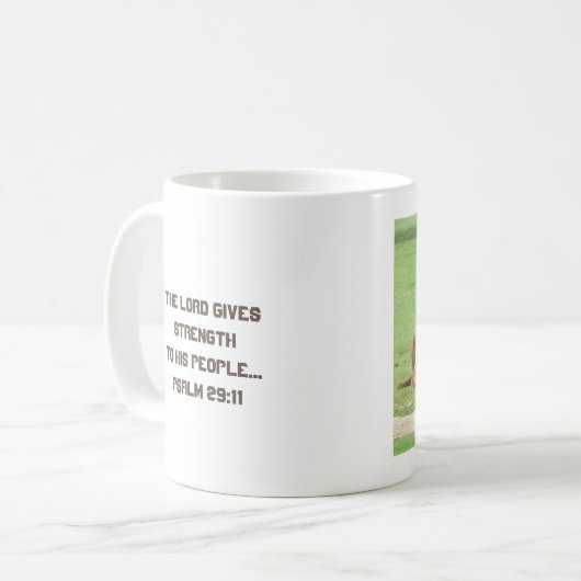 Longhorn Mok (Voorkant links)