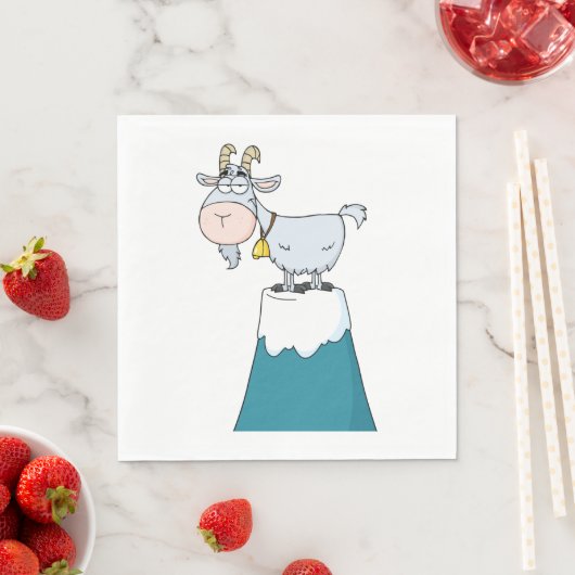 Longhorn Mountain Goat Servet (Insitu)