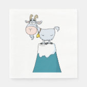 Longhorn Mountain Goat Servet (Voorkant)