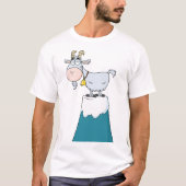 Longhorn Mountain Goat T-shirt (Voorkant)