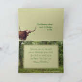 Longhorn op veroorzaakt heuvel-aan:passen- kaart (Binnen)