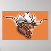 Longhorn Poster (Voorkant)