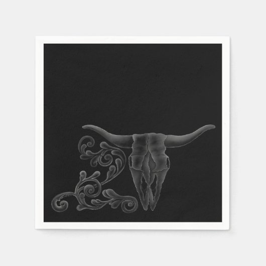 'Longhorn Scroll'-servetten Servet (Voorkant)