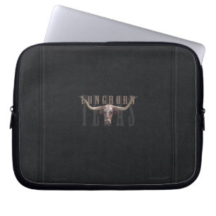 Longhorn Sim-lederen laptophoes Laptop Sleeve