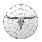 Longhorn Skull Dartbord (Voorkant)