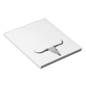 Longhorn Skull Notitieblok (Schuin)