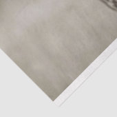 Longhorn Steer Cattle Decoupage Tissuepapier (Detail)