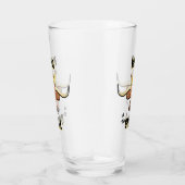 Longhorn Steer Glass Glas (Rechts)