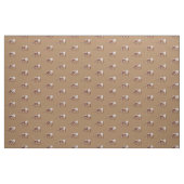 Longhorn Steer Western Print Fabric Stof (Yard (91,4 cm))