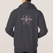 Longhorn Ster Hoodie (Achterkant)