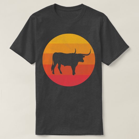 Longhorn T-shirt (Design voorkant)