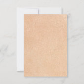 Longhorn Western antwoord Kaart (Achterkant)