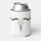 Longhorn Westerne stijl Blikjeskoeler (Blikje Achterkant)