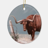 LONGHORNEN van DiDi Keramisch Ornament (Links)