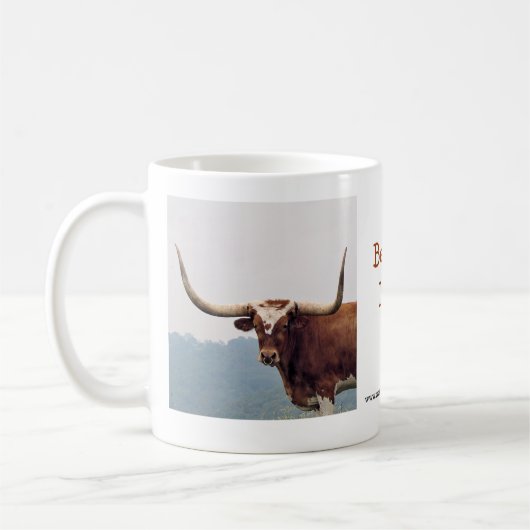 LonghornMug-pas aan Koffiemok (Links)