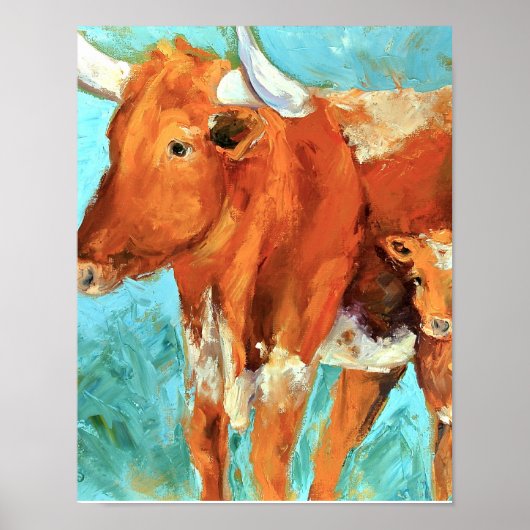 Longhorns Boots en Ginger Poster (Voorkant)