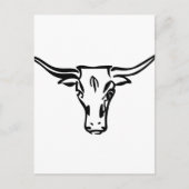 Longhorns Briefkaart (Voorkant)