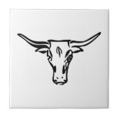 Longhorns Tegeltje (Voorkant)