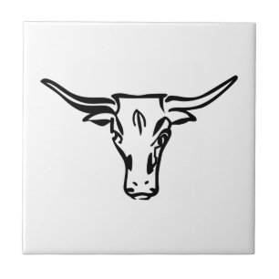 Longhorns Tegeltje
