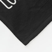 Longkanker bewustzijn Elke adem vecht ik met mijn Fleece Deken (Hoek)