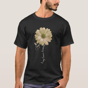 Longkanker Bewustzijn Mooie Steun T-shirt